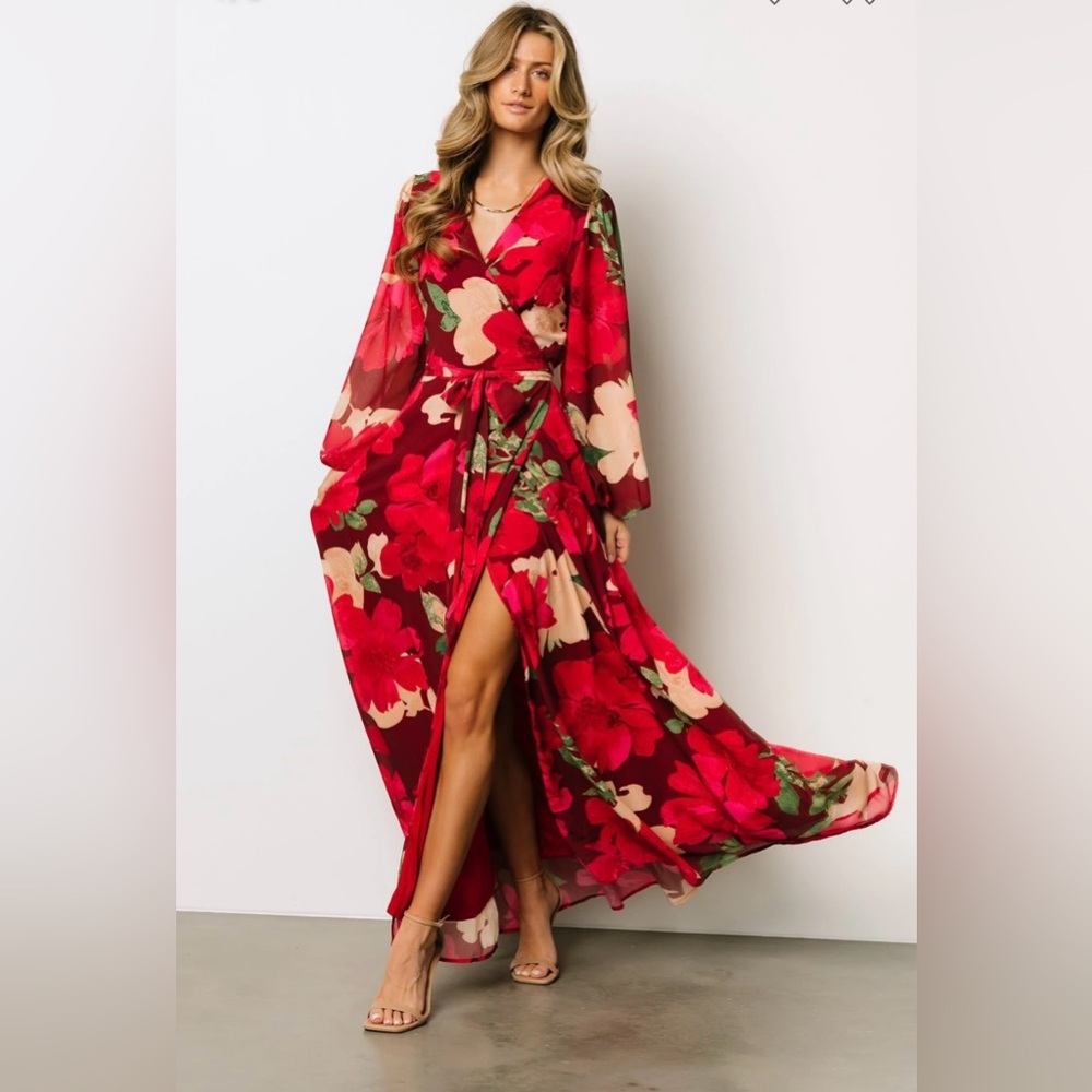 Baltic Born Wrap Maxi Dress